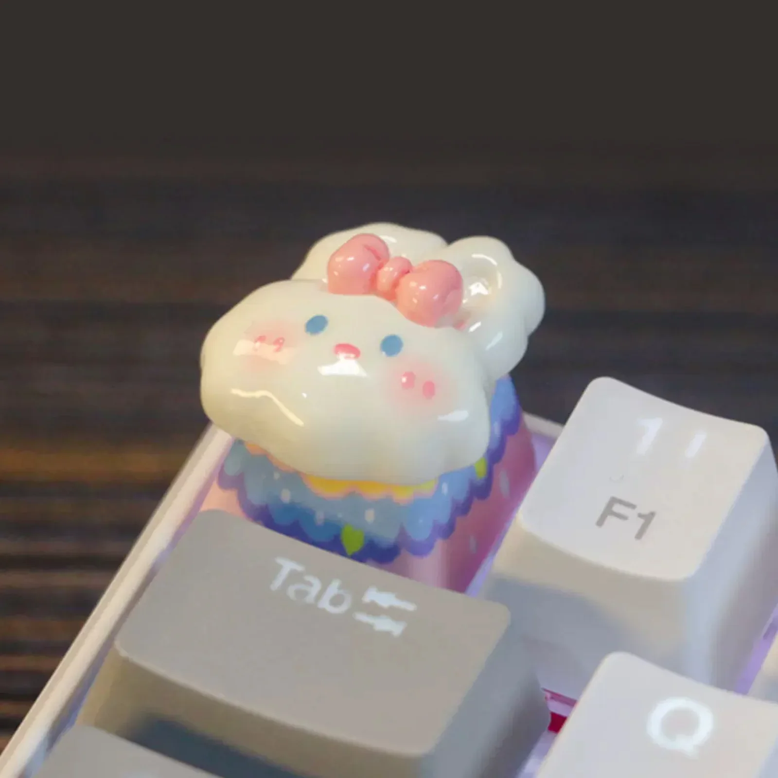 Cute Rabbit Artisan Keyboard - Image 3