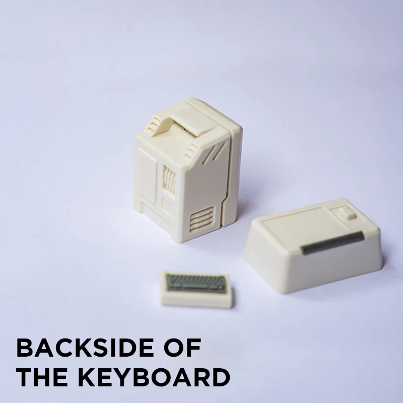 Vintage Computer Artisan Keycap with Interchangeable Displays - Image 10