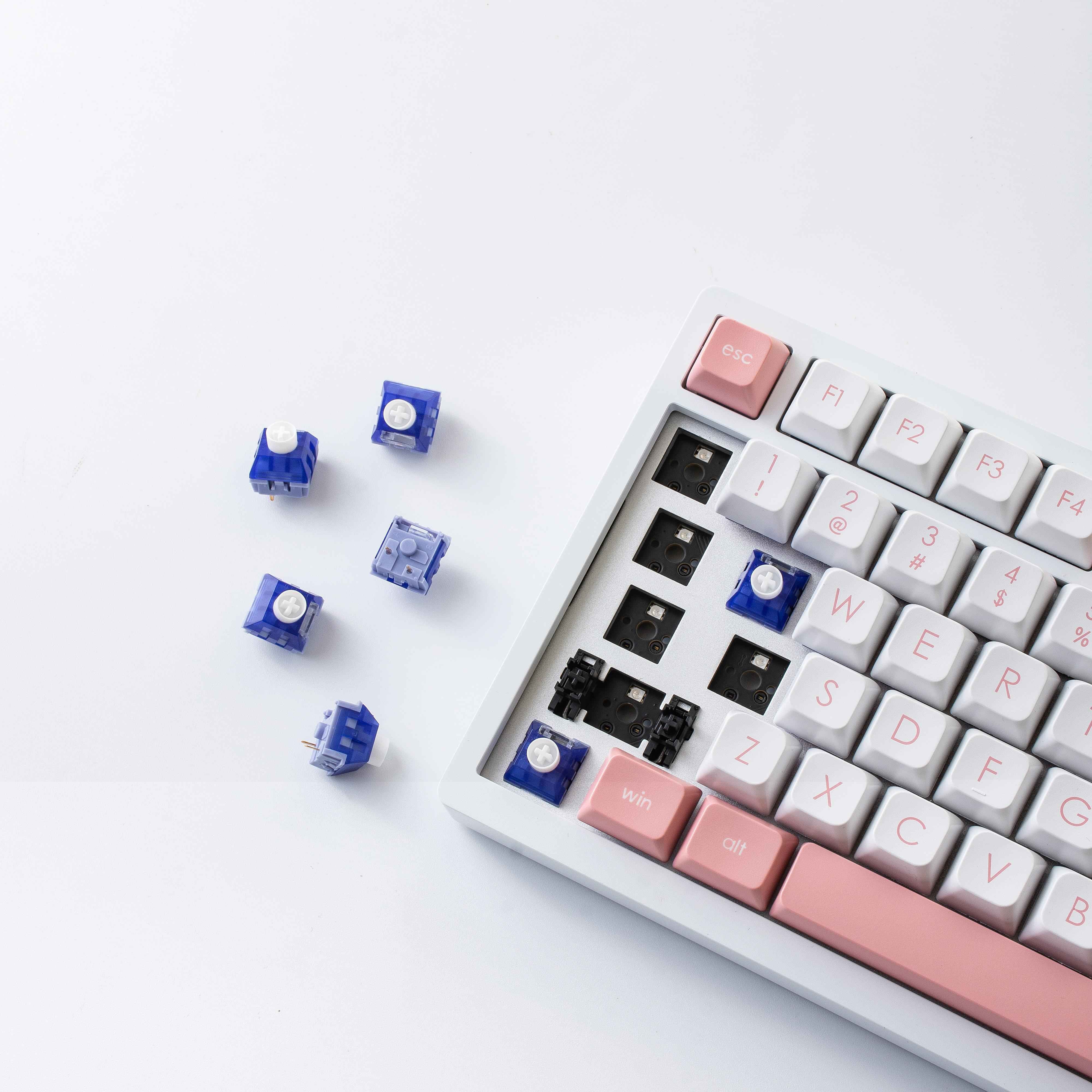 YUNZII AJAZZ AC081 Gasket Hot Swappable RGB Wired Aluminum Mechanical Keyboard - Cat's Paw - Image 9