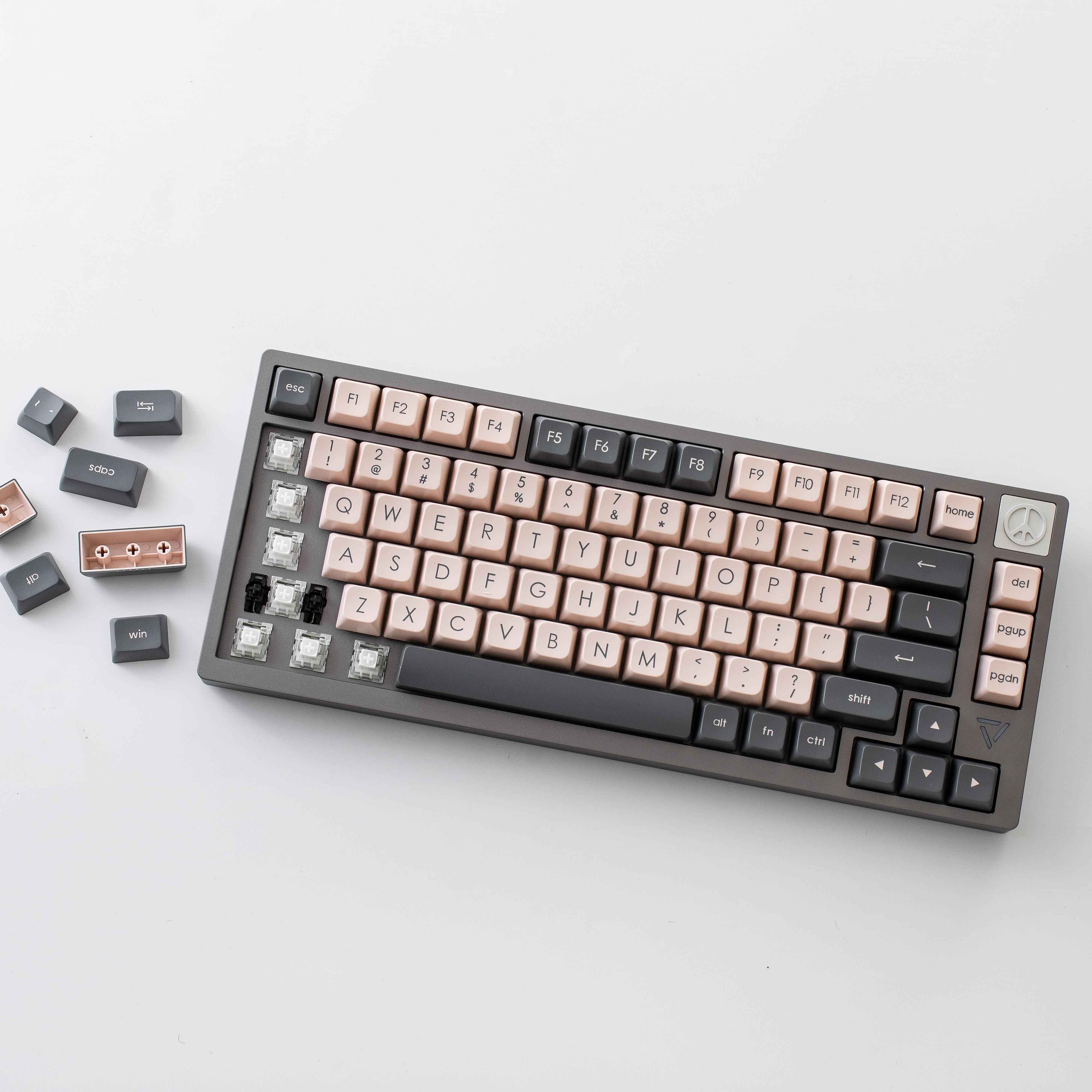 YUNZII AJAZZ AC081 Gasket Hot Swappable RGB Wired Aluminum Mechanical Keyboard - Peace - Image 8