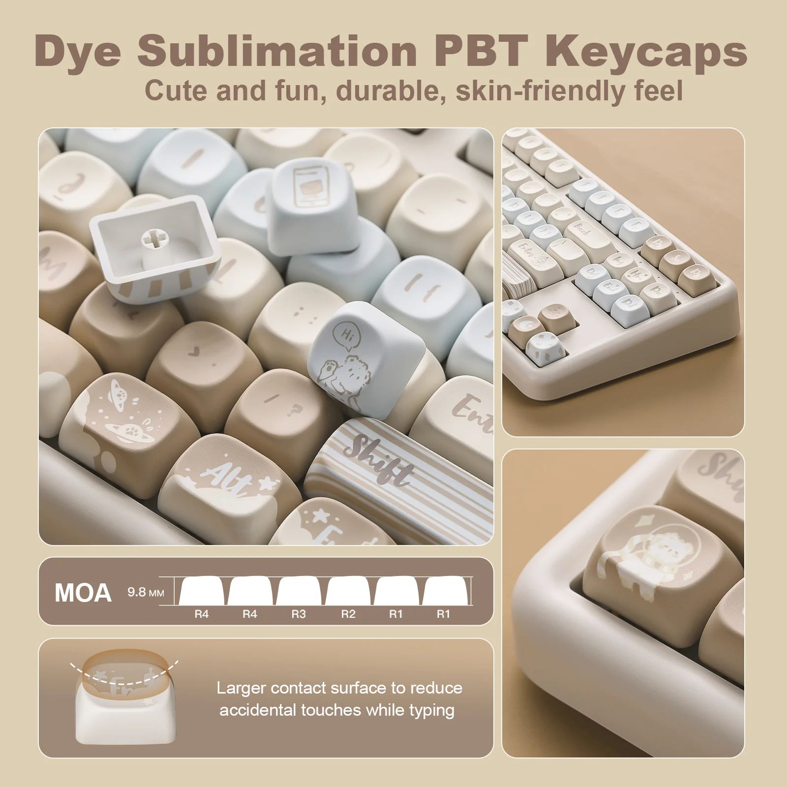 YUNZII B87 QMK/VIA Custom Mechanical Keyboard - Image 9