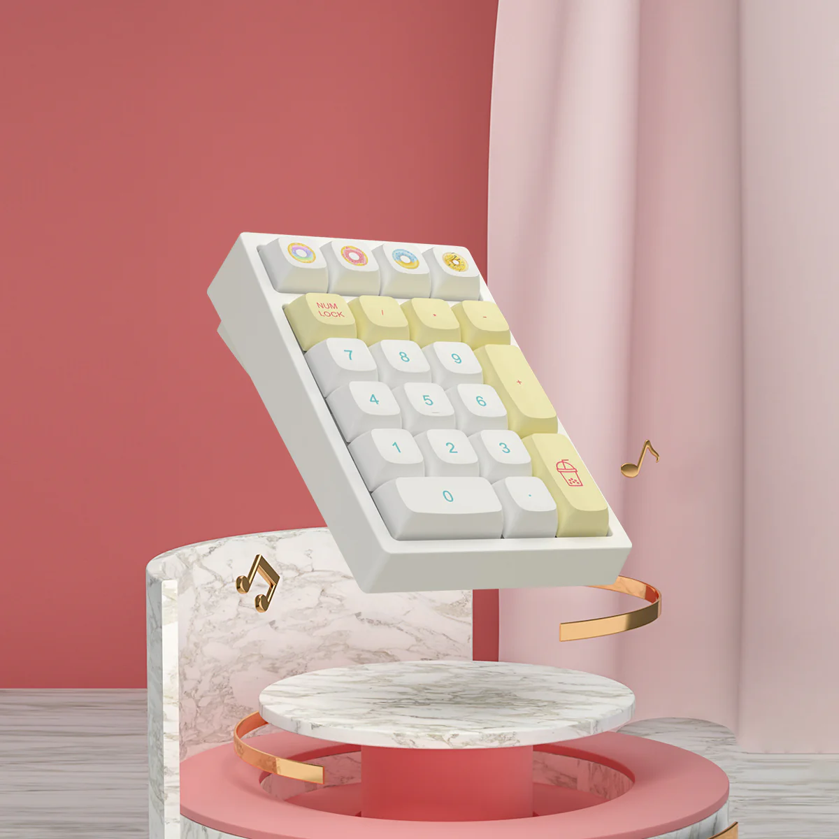 YUNZII YZ21 Macaron Hot Swappable Mechanical Numeric Keypad Num Pad - Image 3