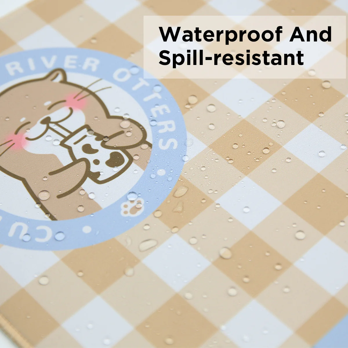 YUNZII Keynovo Mouse Mat Desk Pad- Otter - Image 5