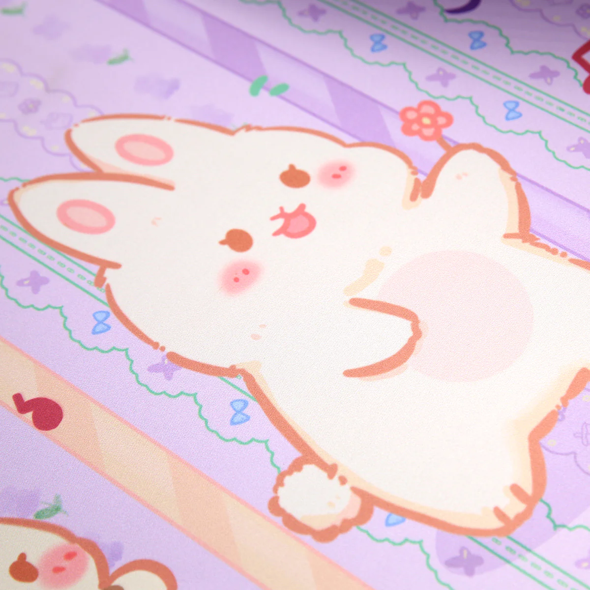 YUNZII Keynovo Mouse Mat Desk Pad- - Rabbit - Image 6