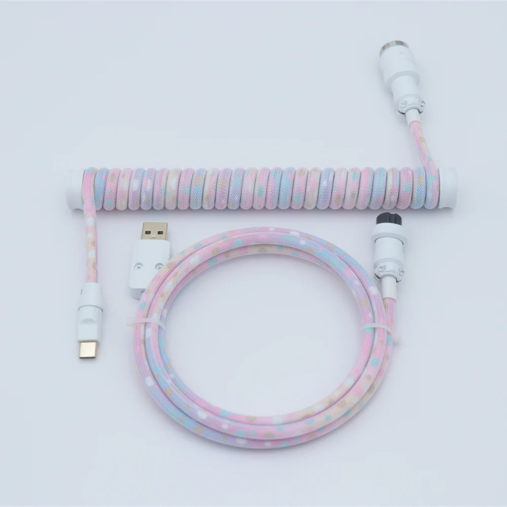 YUNZII Mystery Bundles -Handmade Pastel Aviator Coiled Cable - Image 11