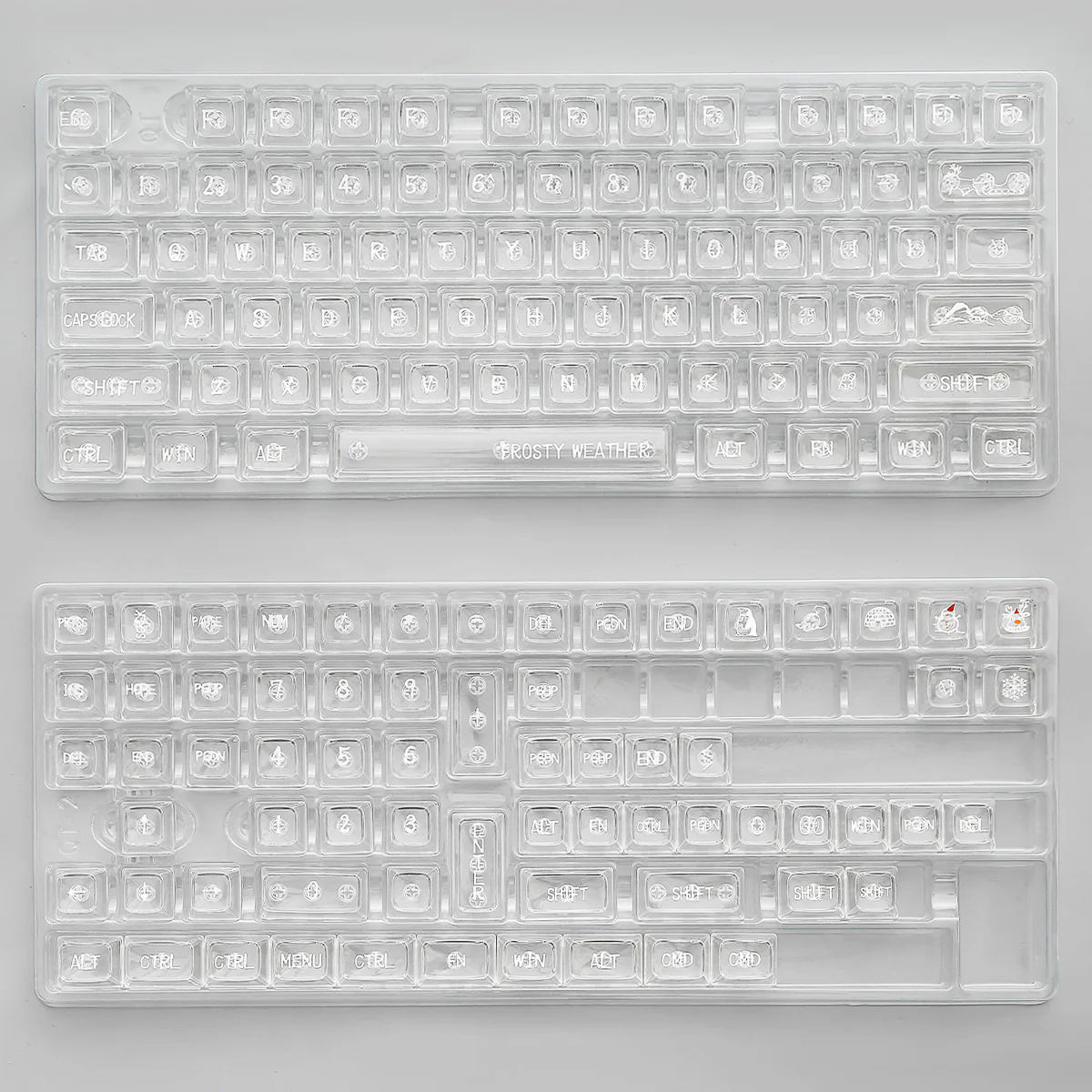 YUNZII Polar Bear Keycap Set - Image 4