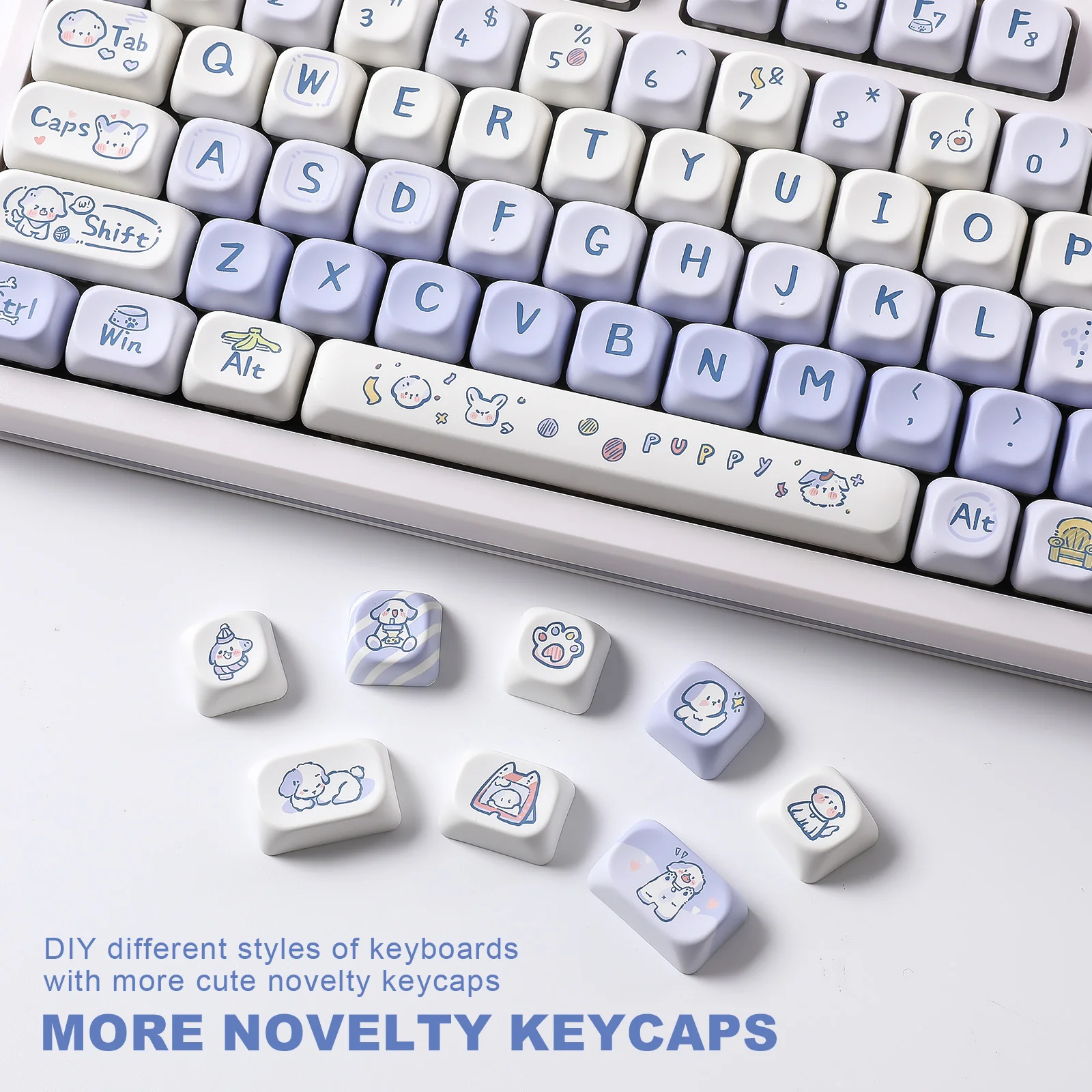 YUNZII Puppy Love MOA Profile Keycap Set - Image 7