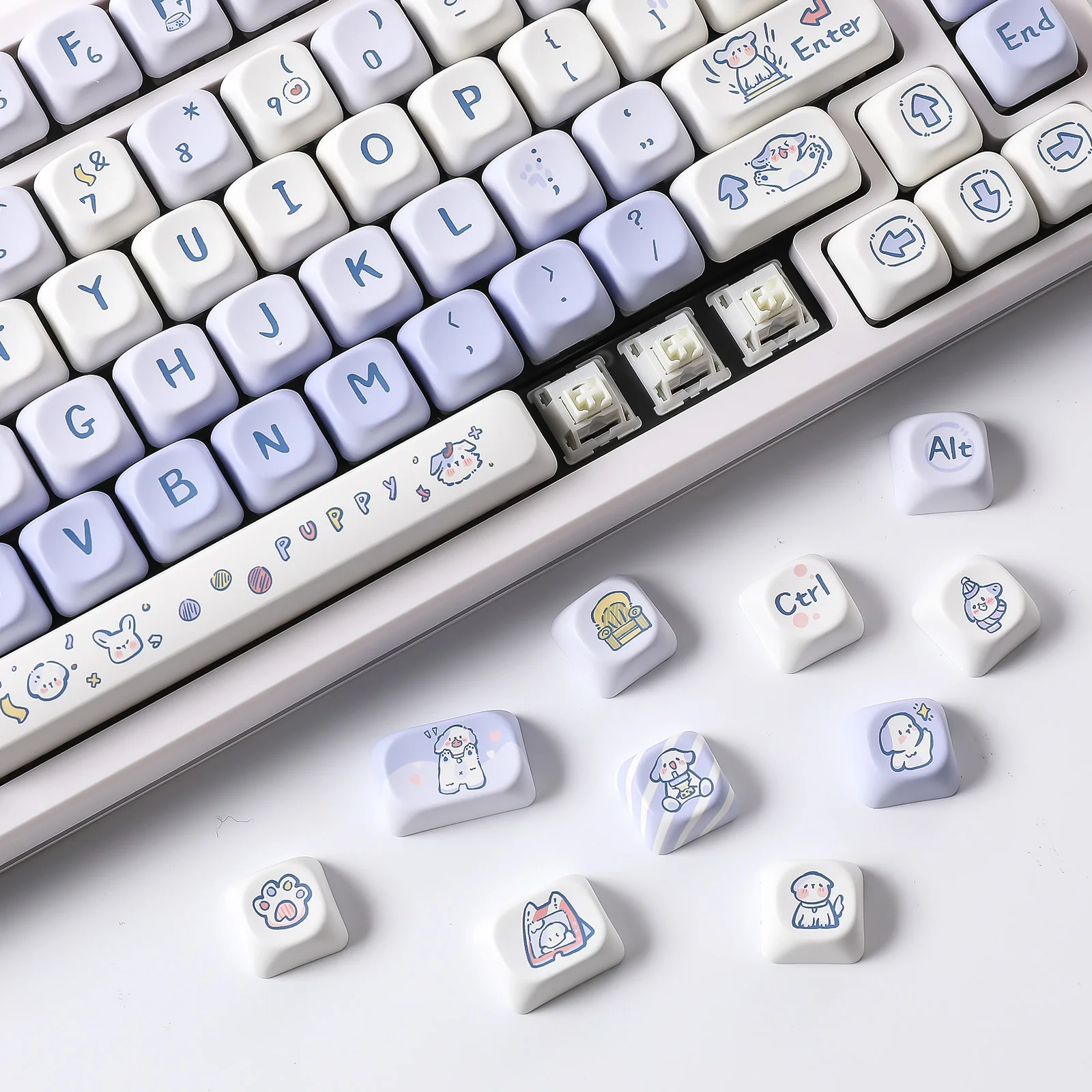 YUNZII Puppy Love MOA Profile Keycap Set - Image 8