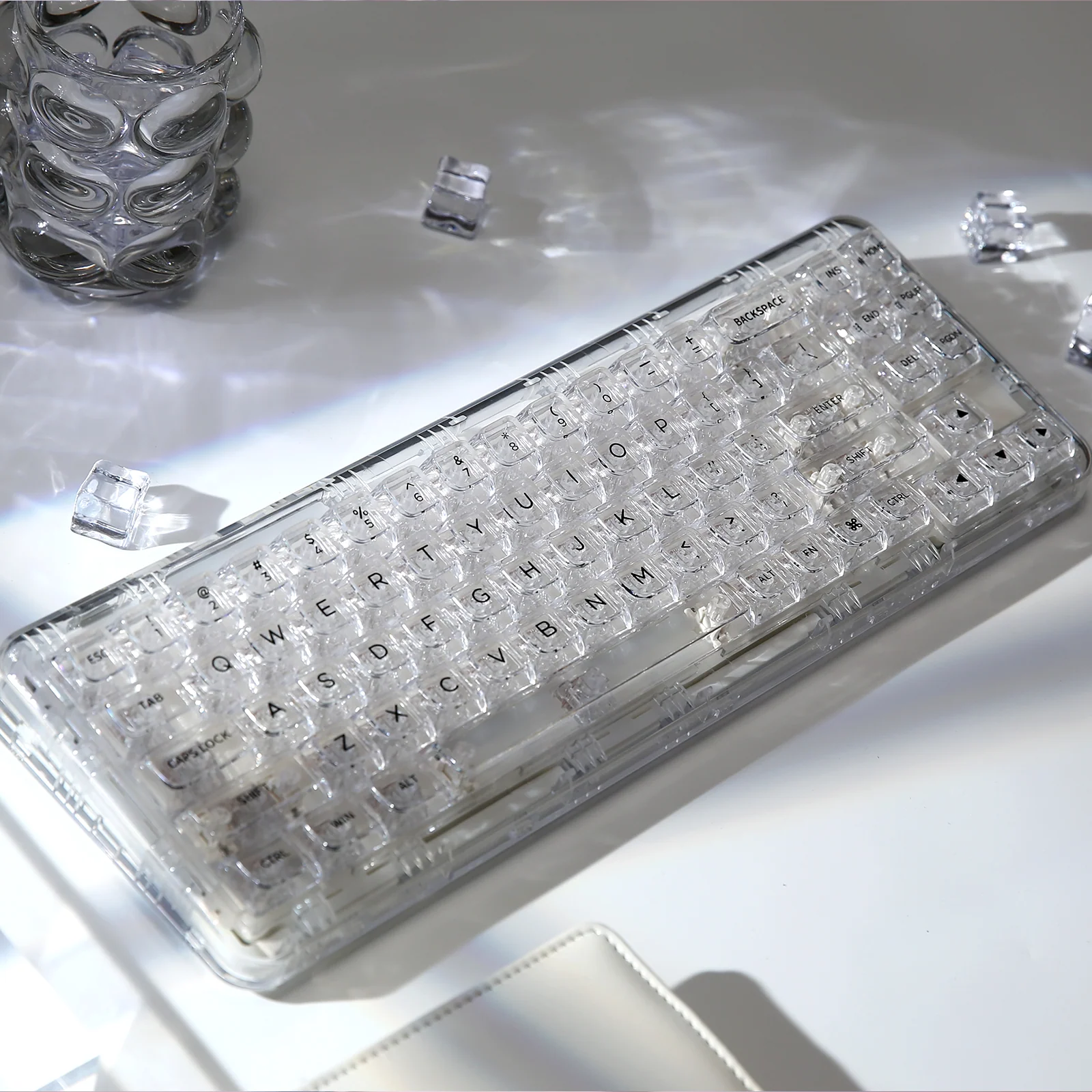 YUNZII X71 Transparent Wireless Gasket Mechanical Keyboard - Image 6