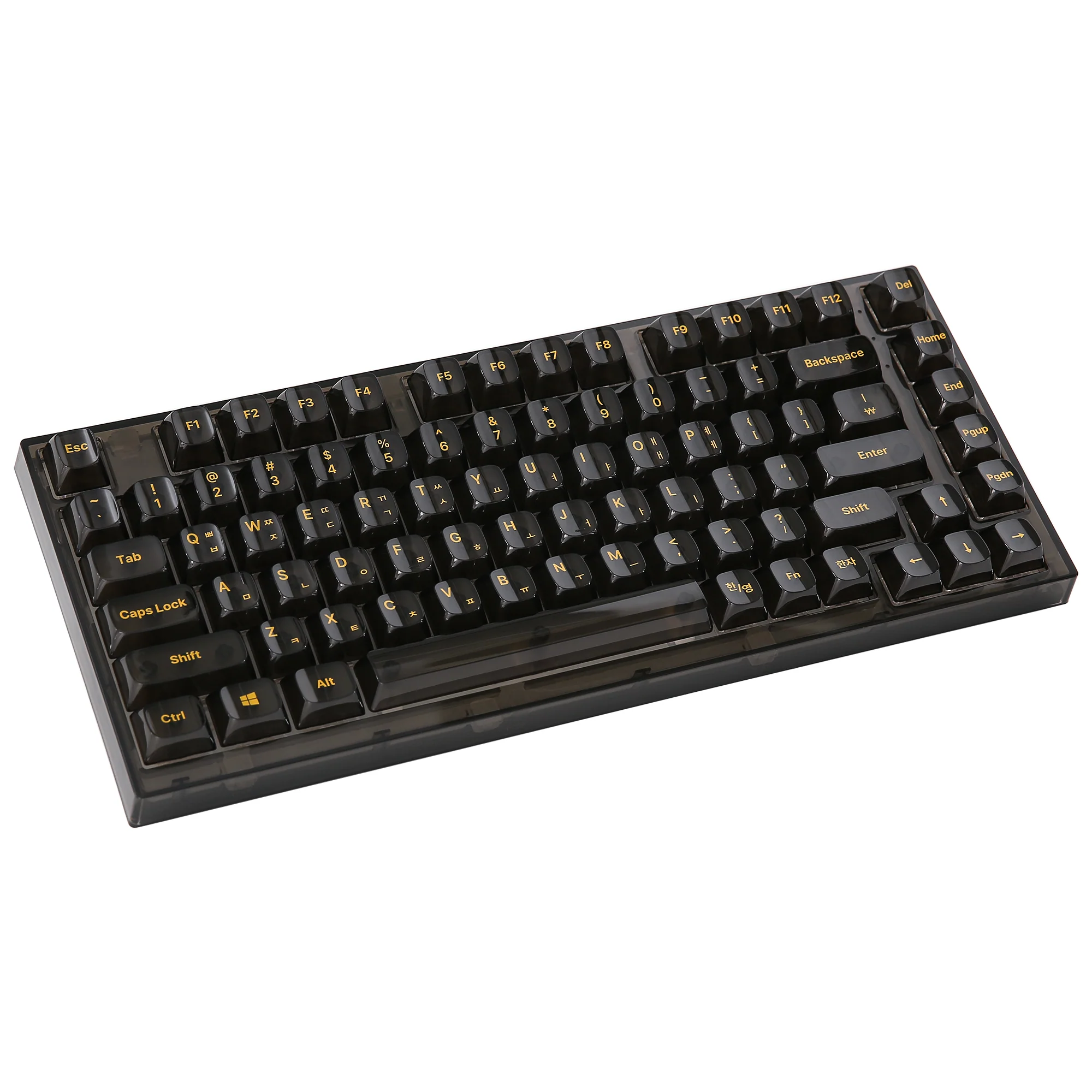 YUNZII X75 82 Keys Wired Hot Swappable Gasket Transparent Mechanical Keyboard - Image 17
