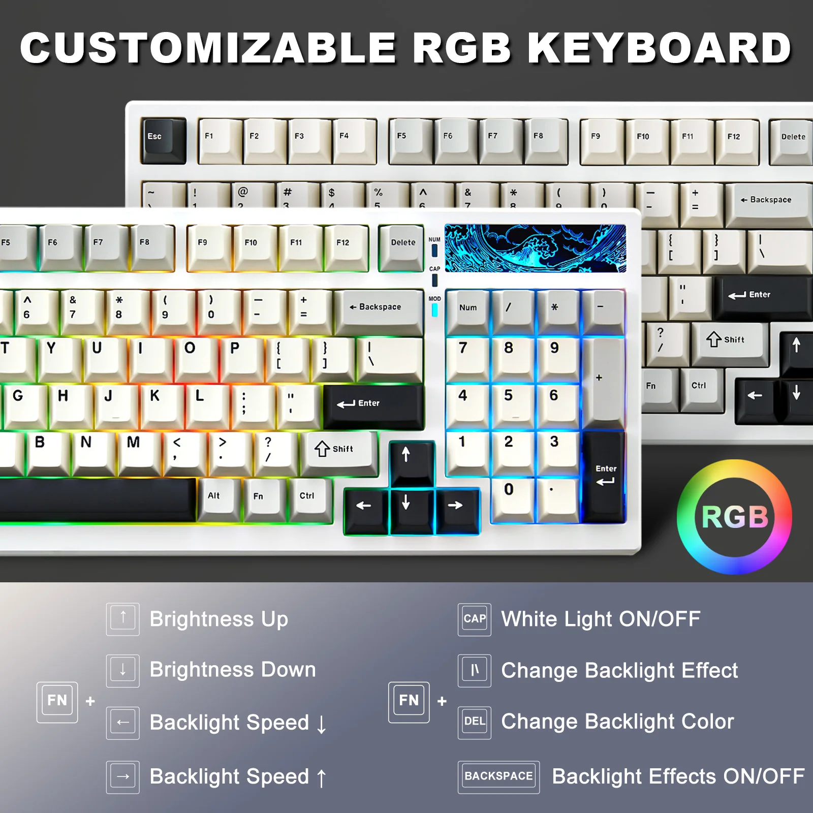 YUNZII YZ98 Mechanical Gaming Keyboard - Image 8