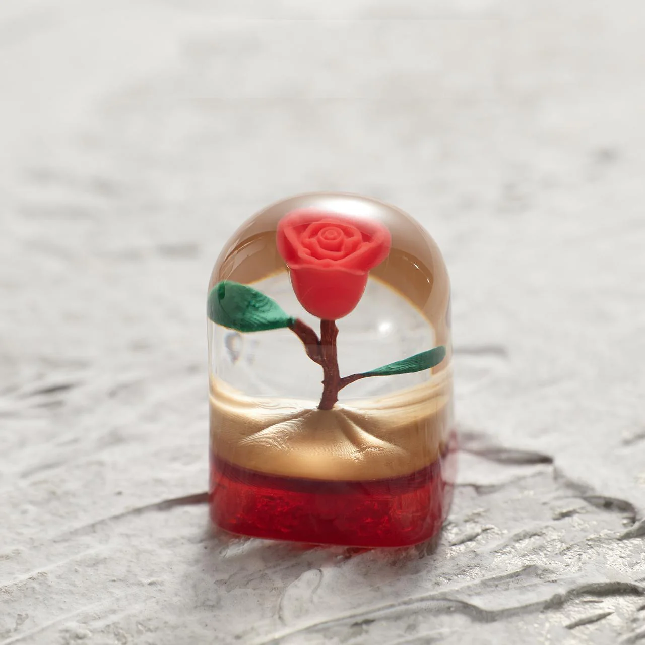 YUNZII ZOMO LA Rose Artisan Keycap - Image 4