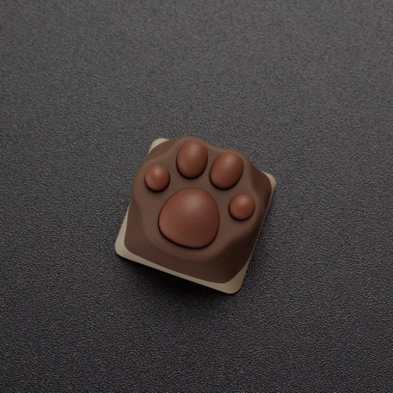 YUNZII ZOMO MULTI-COLOR SILICONE KITTY PAW ARTISAN KEYCAP - Image 5