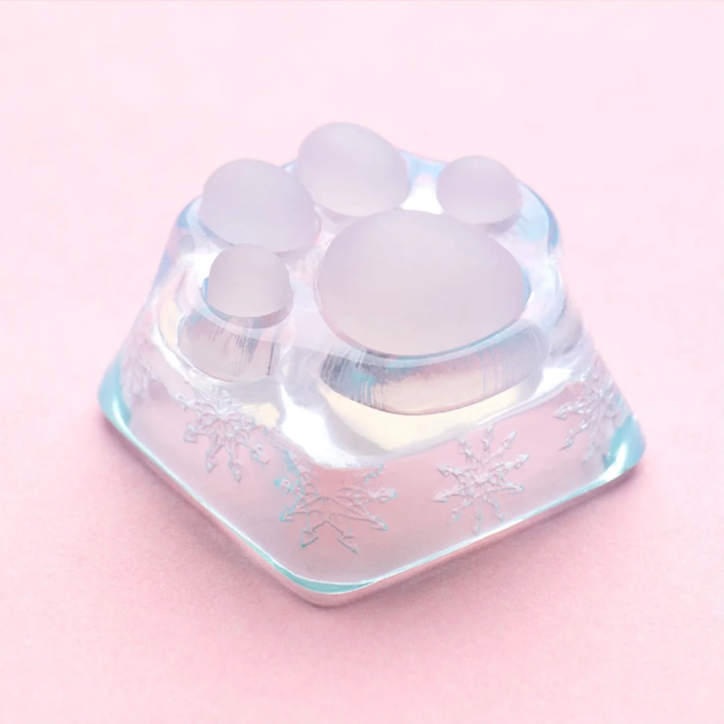 YUNZII ZOMO SHINE THROUGH KITTY PAW ARTISAN KEYCAP - Image 5